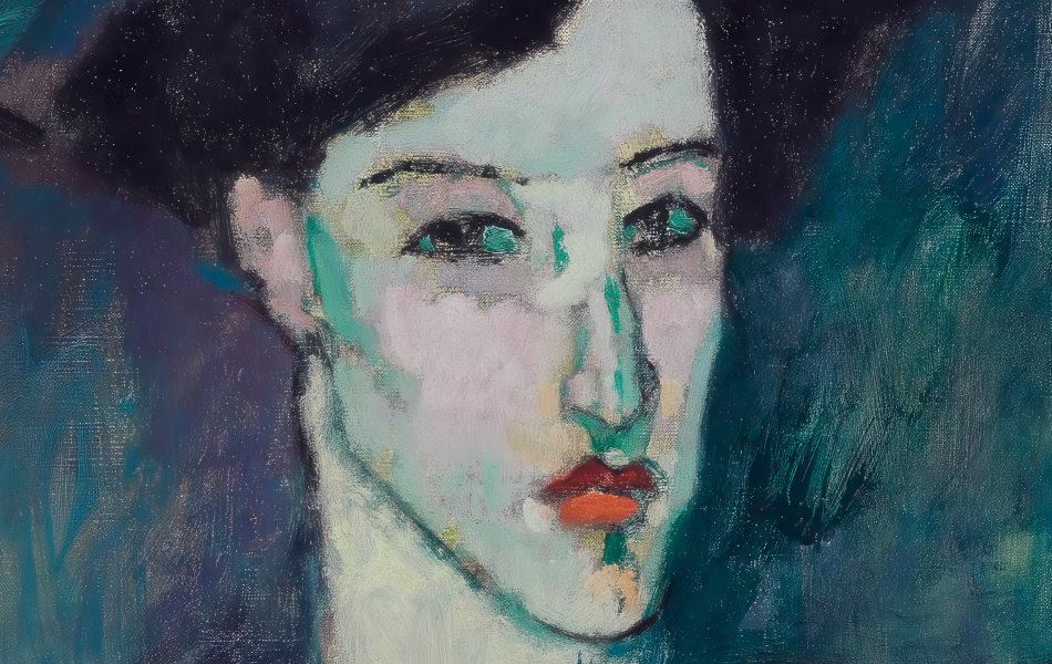 Face Detail Jewish Woman, La Juive, The Jewess Modigliani